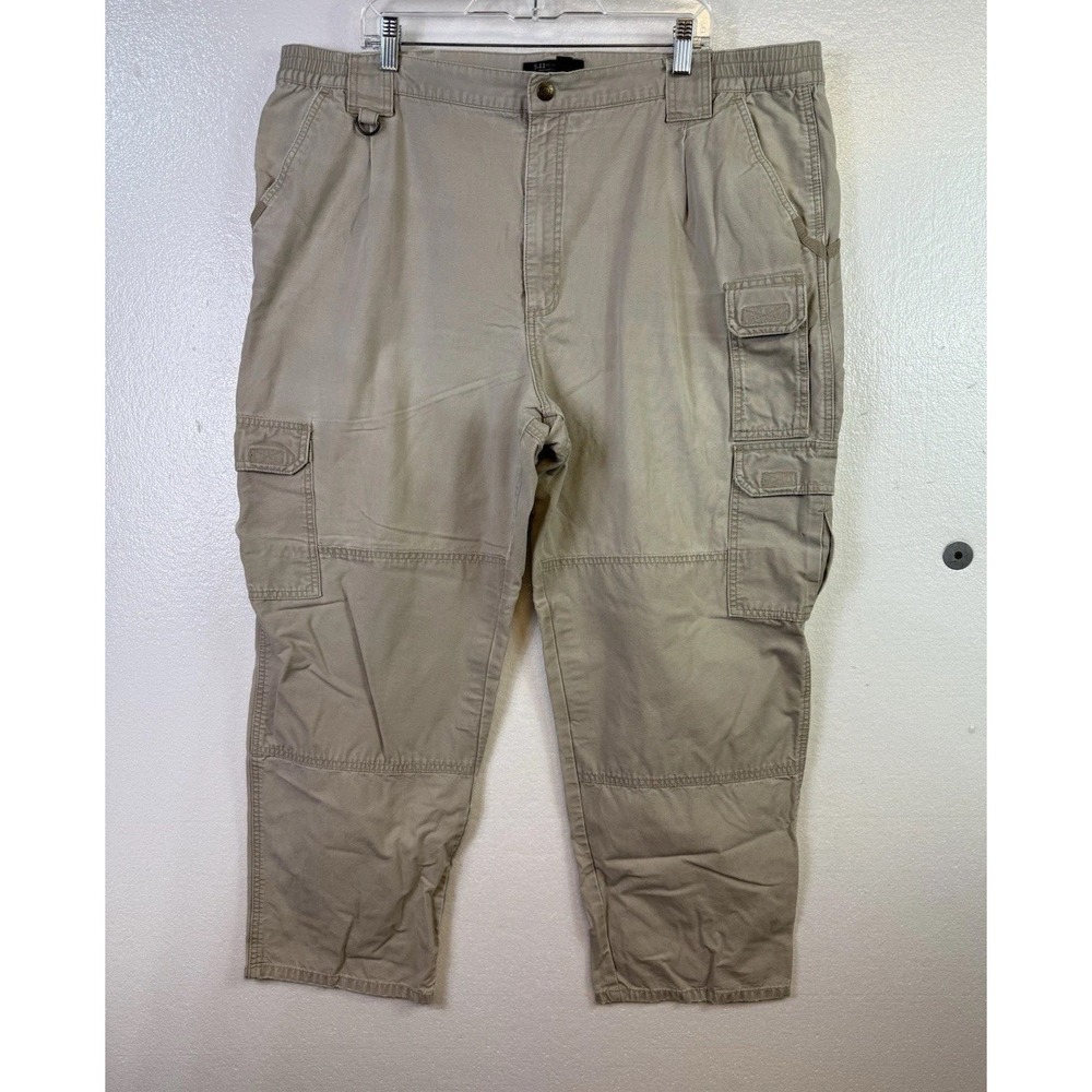 511 Tactical Pants Men's 44x30 Beige Khaki Cargo Canvas Double Knee Utility